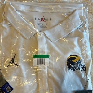 Men's Nike Dri-Fit Jordan University of Michigan Polo